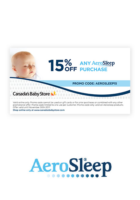 15% off coupon aero sleep