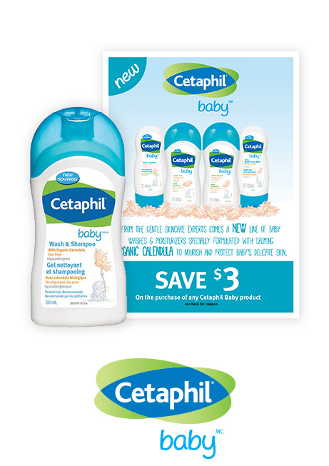 Baby wash & shampoo sample and $3 off coupon