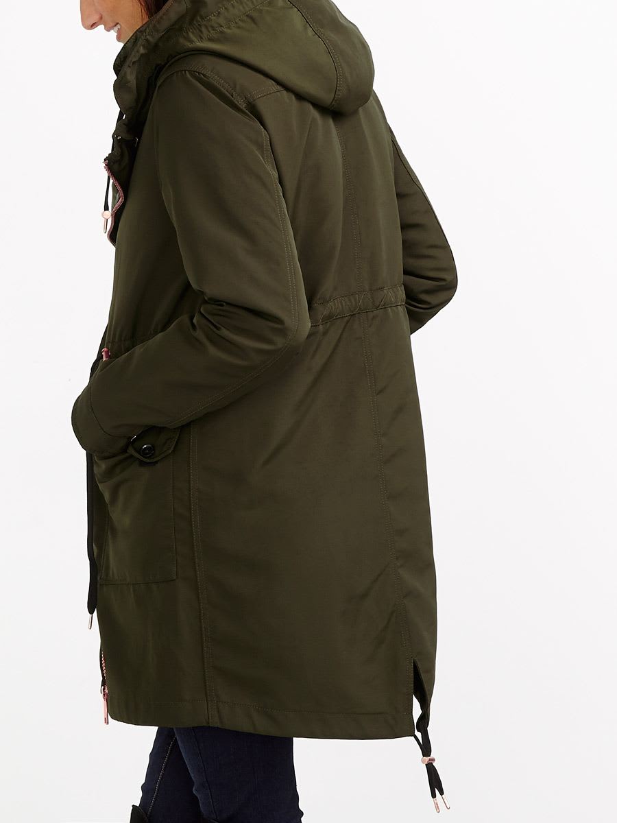 3 in 1 Maternity Coat with Extender Panel | Thyme Maternity