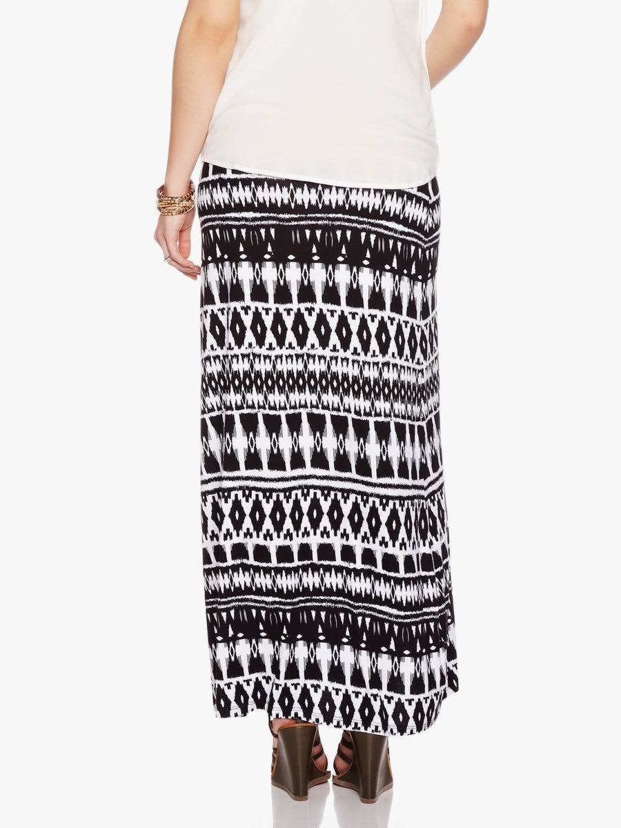 Printed Maternity Maxi Skirt | Shop Online at Thyme Maternity