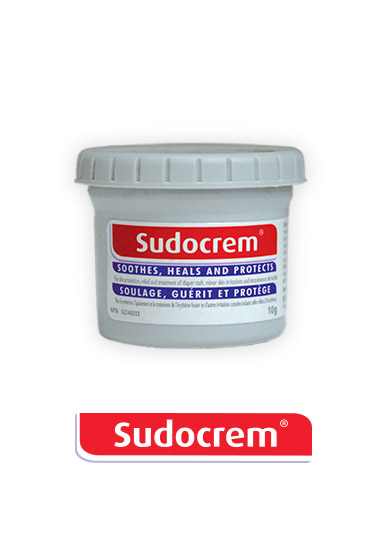 Échantillons de crème pour érythème fessier (Sudocrem)