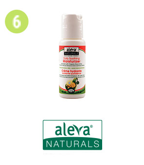 Échantillon de lotion hydratante apaisante quotidienne