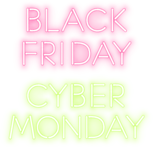 black friday - cyber monday