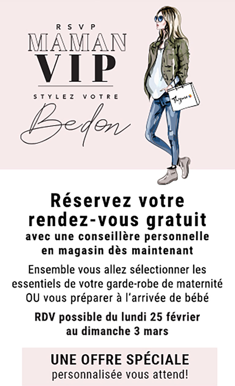 RSV Maman VIP styler votre bedon