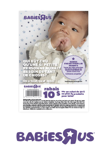 Coupon-rabais de 10 $ (Babies"R"Us)