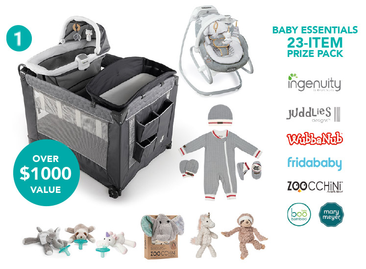 Baby Essentials 23-item prize pack